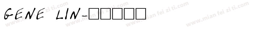 GENE LIN字体转换